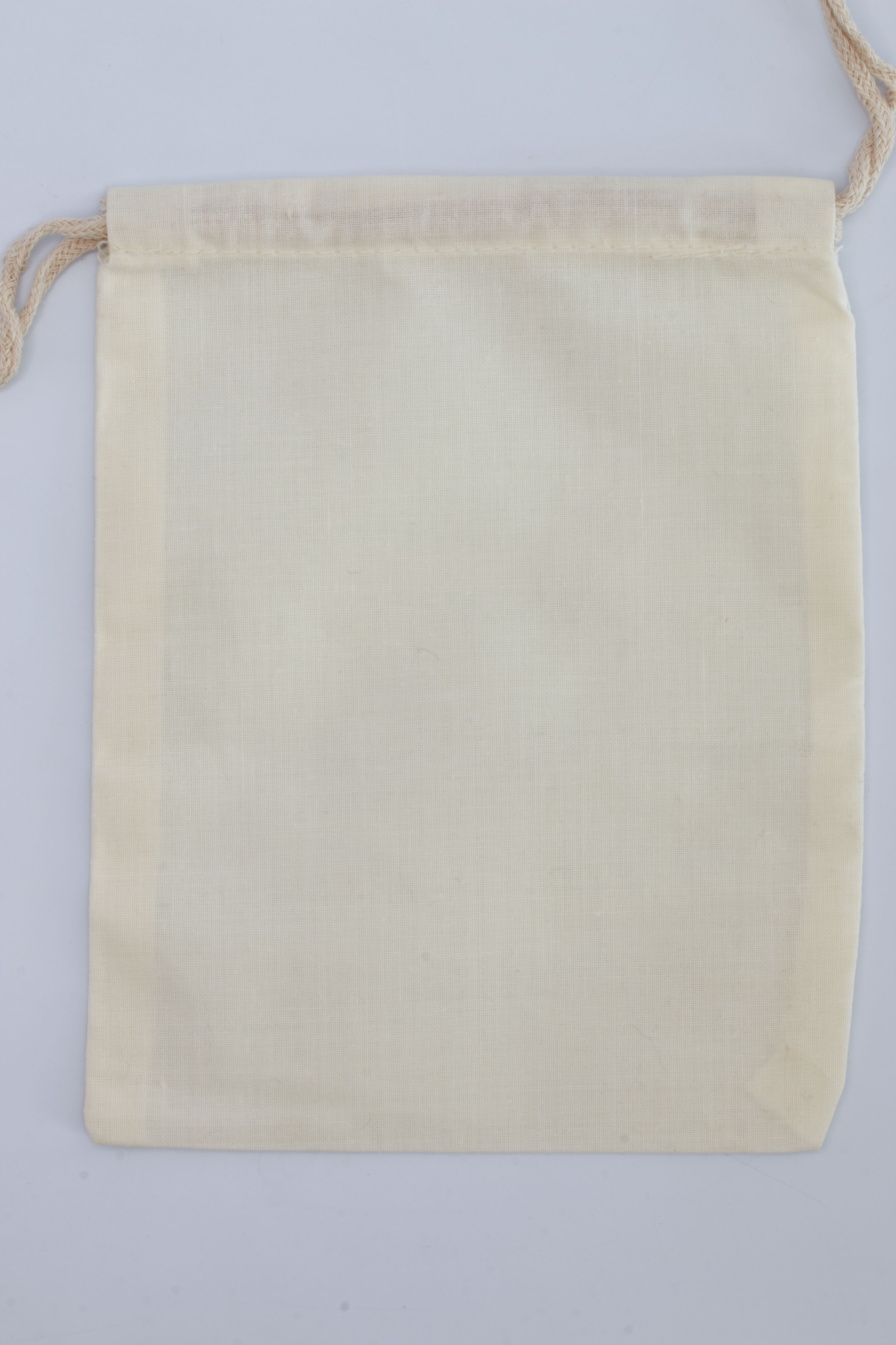 Cotton Muslin Double Drawstring Bags