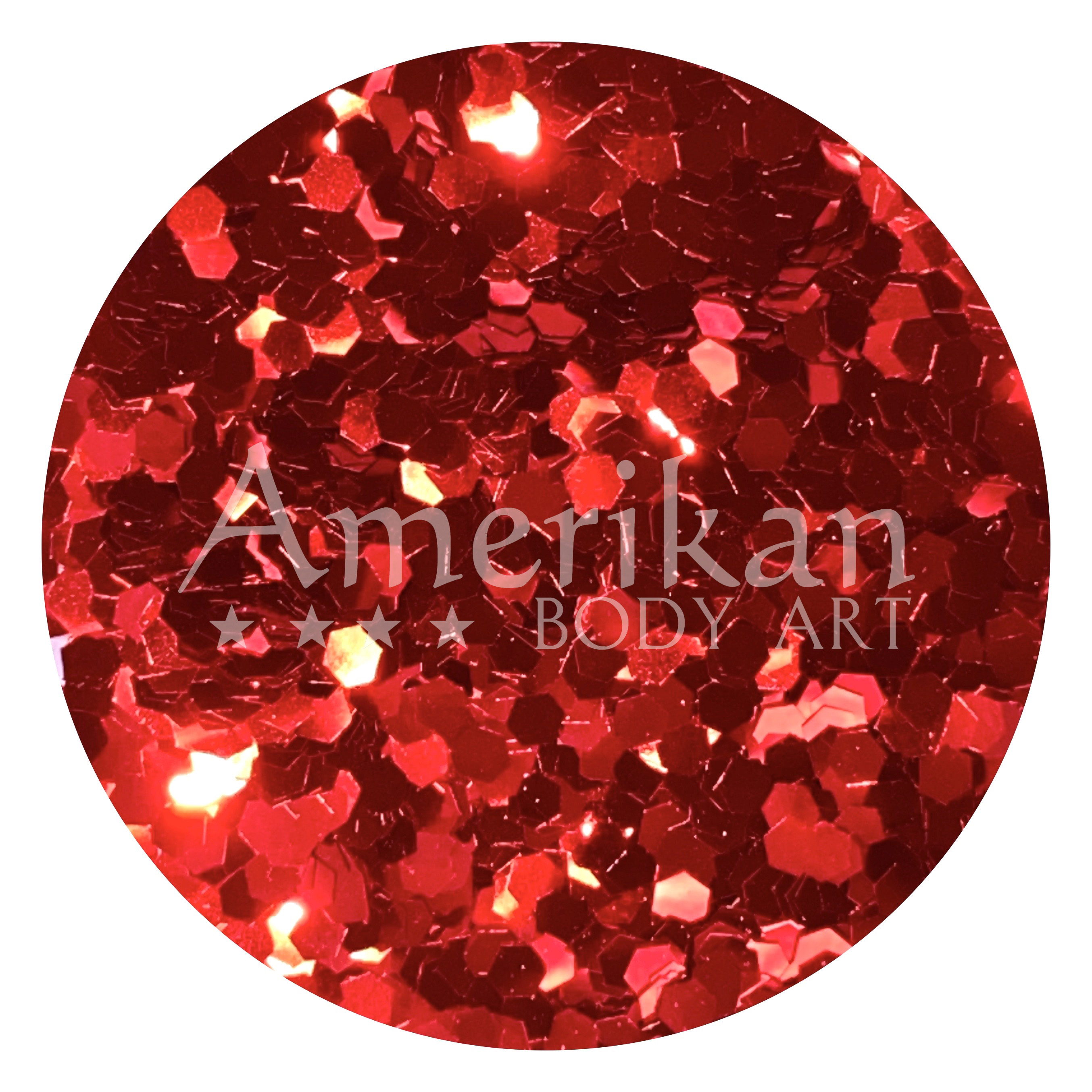 Firetruck Red Chunky Glitter (0.094