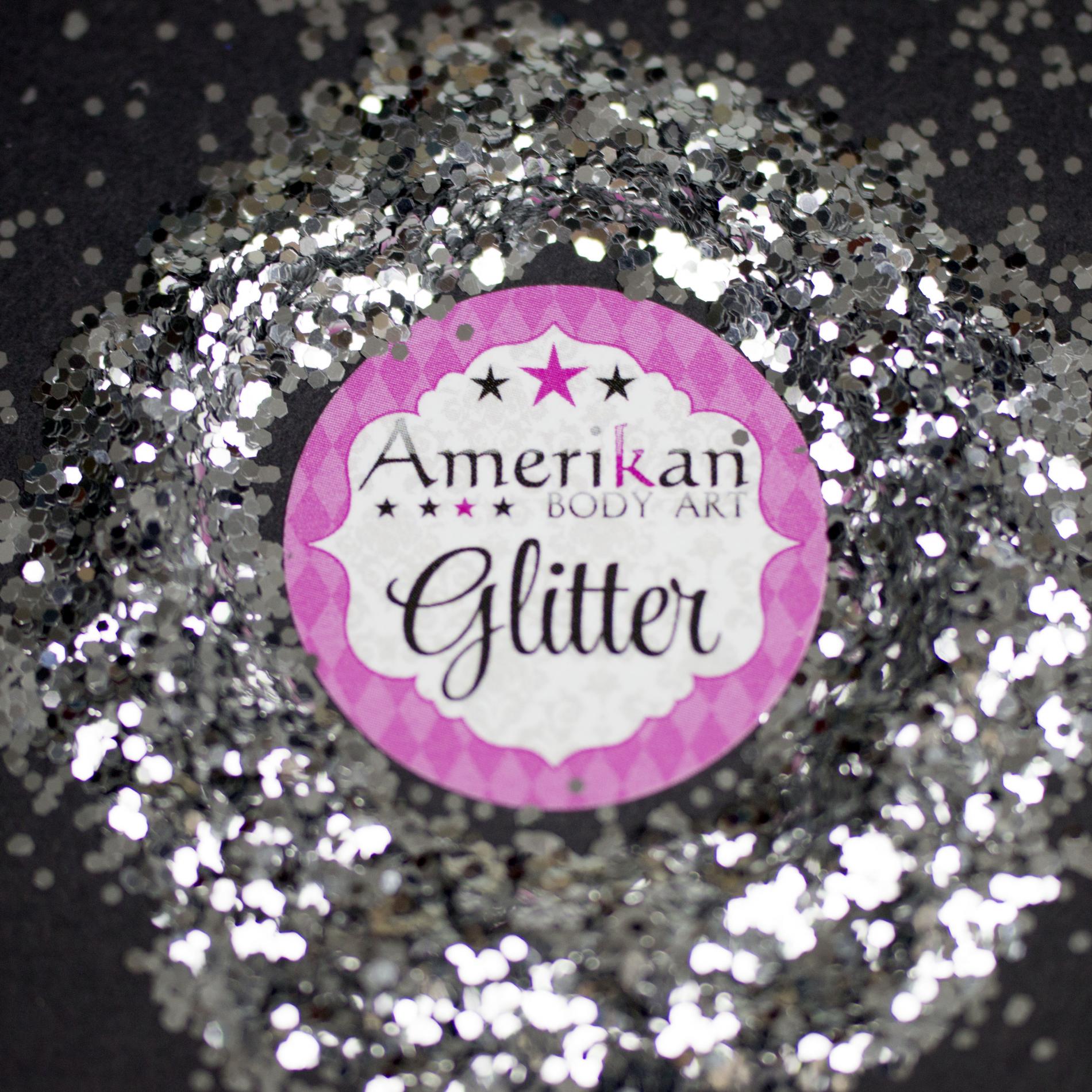 Chrome Silver Glitter Sale - 1 pound bags