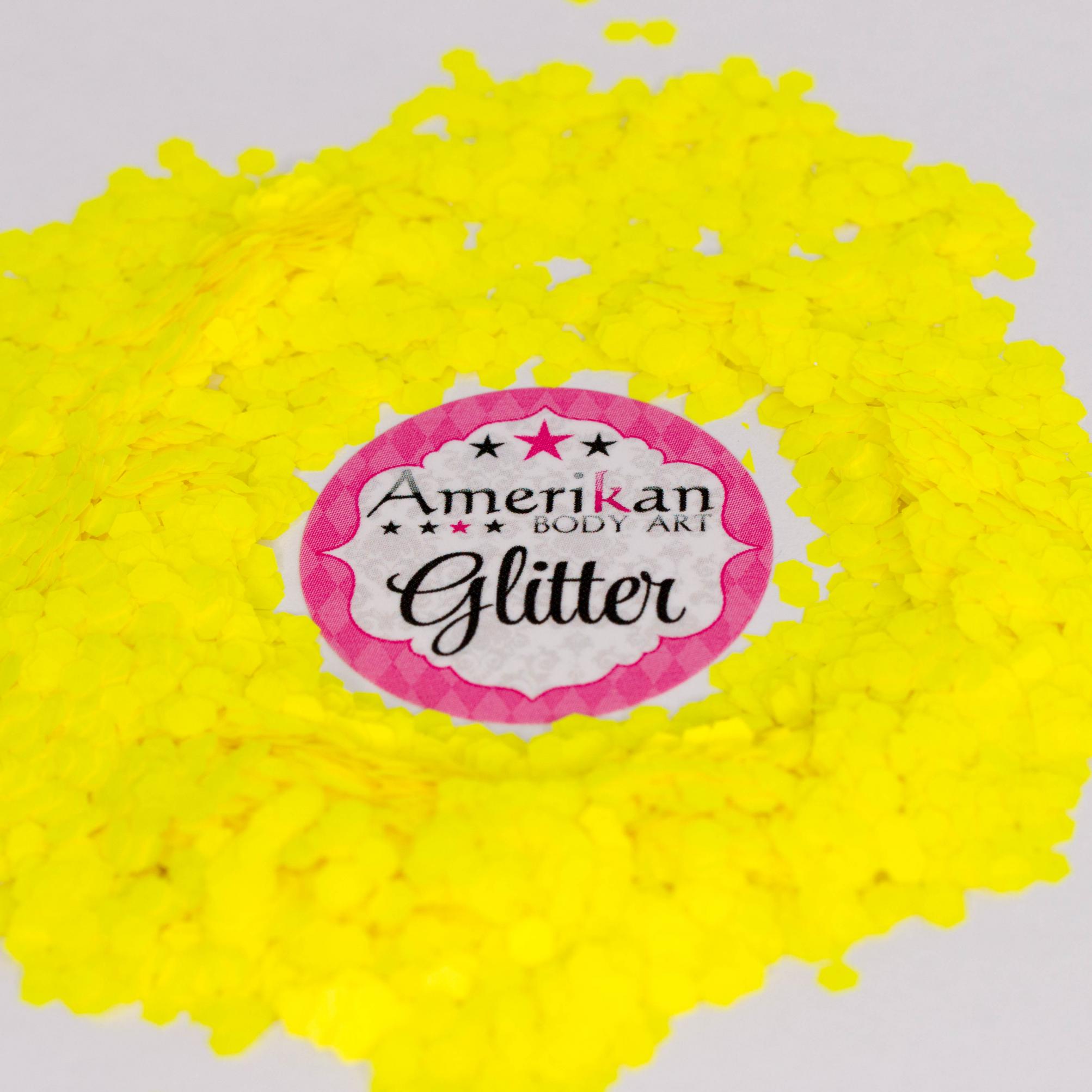 UV Yellow Chunky Glitter (0.94