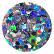 Holographic Silver Chunky Glitter (0.094