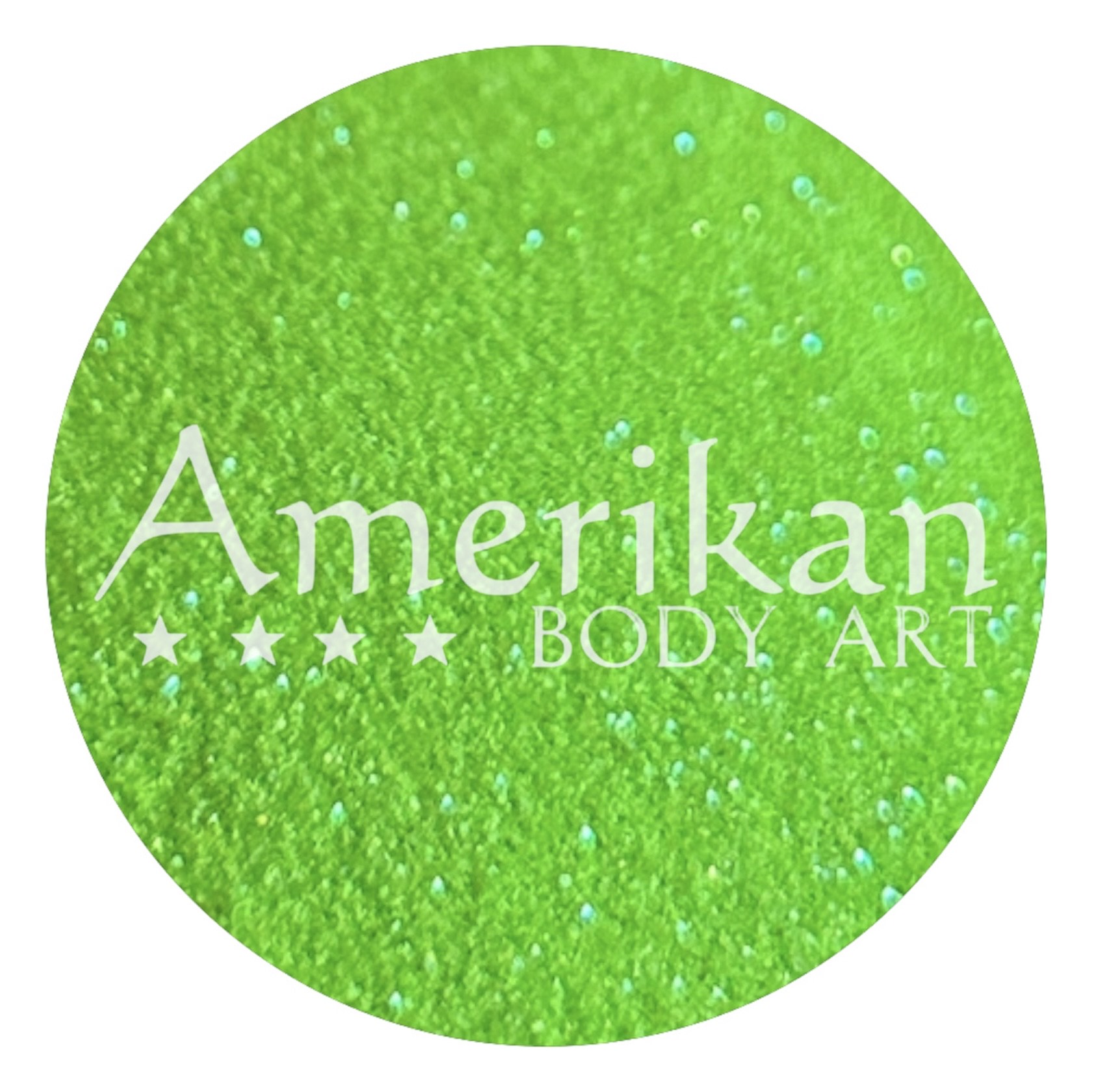 Electric Green Glitter