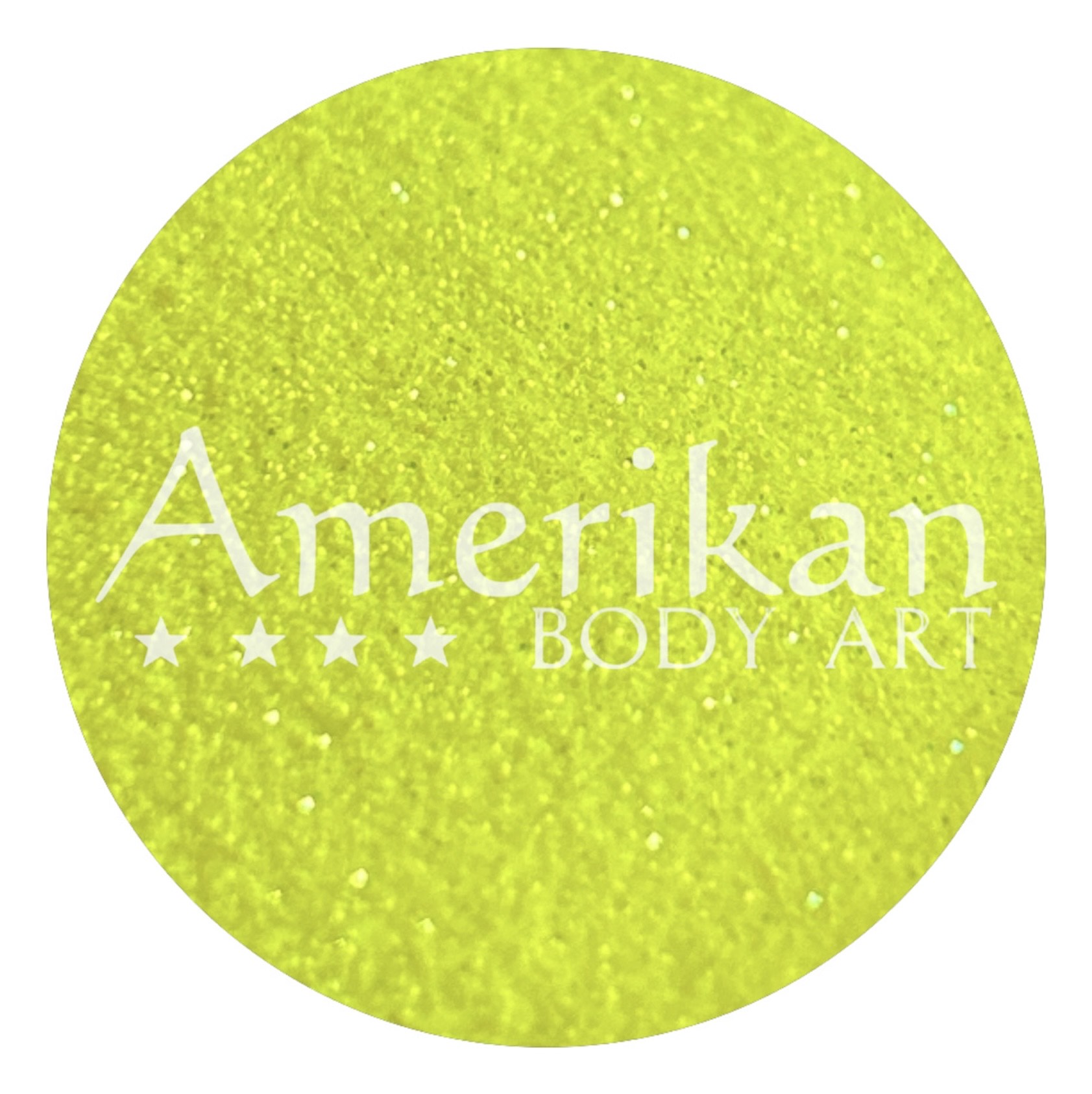 Electric Yellow Glitter