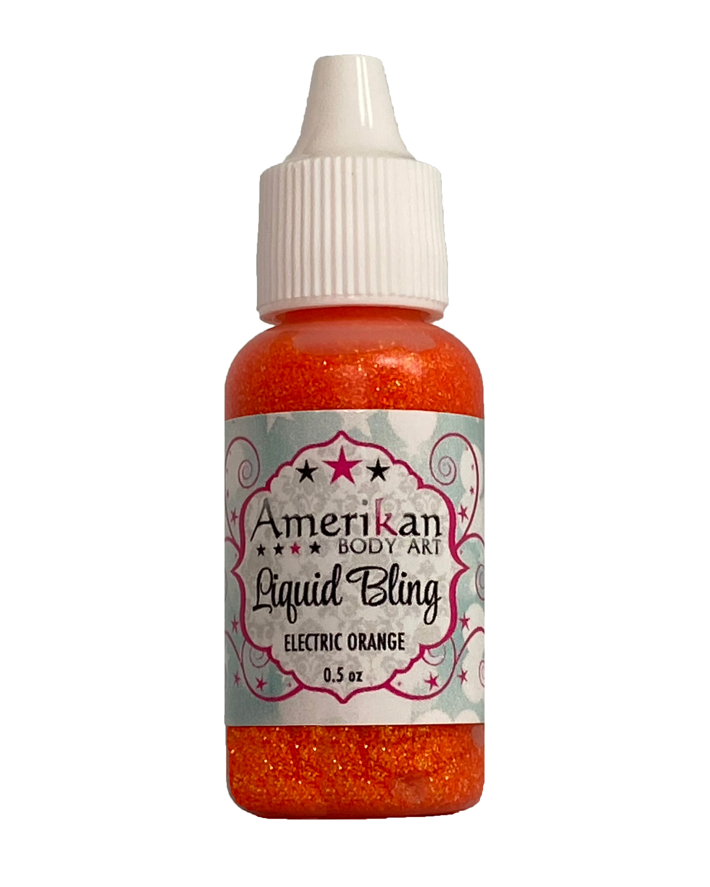 Electric Orange Liquid Bling 1/2oz