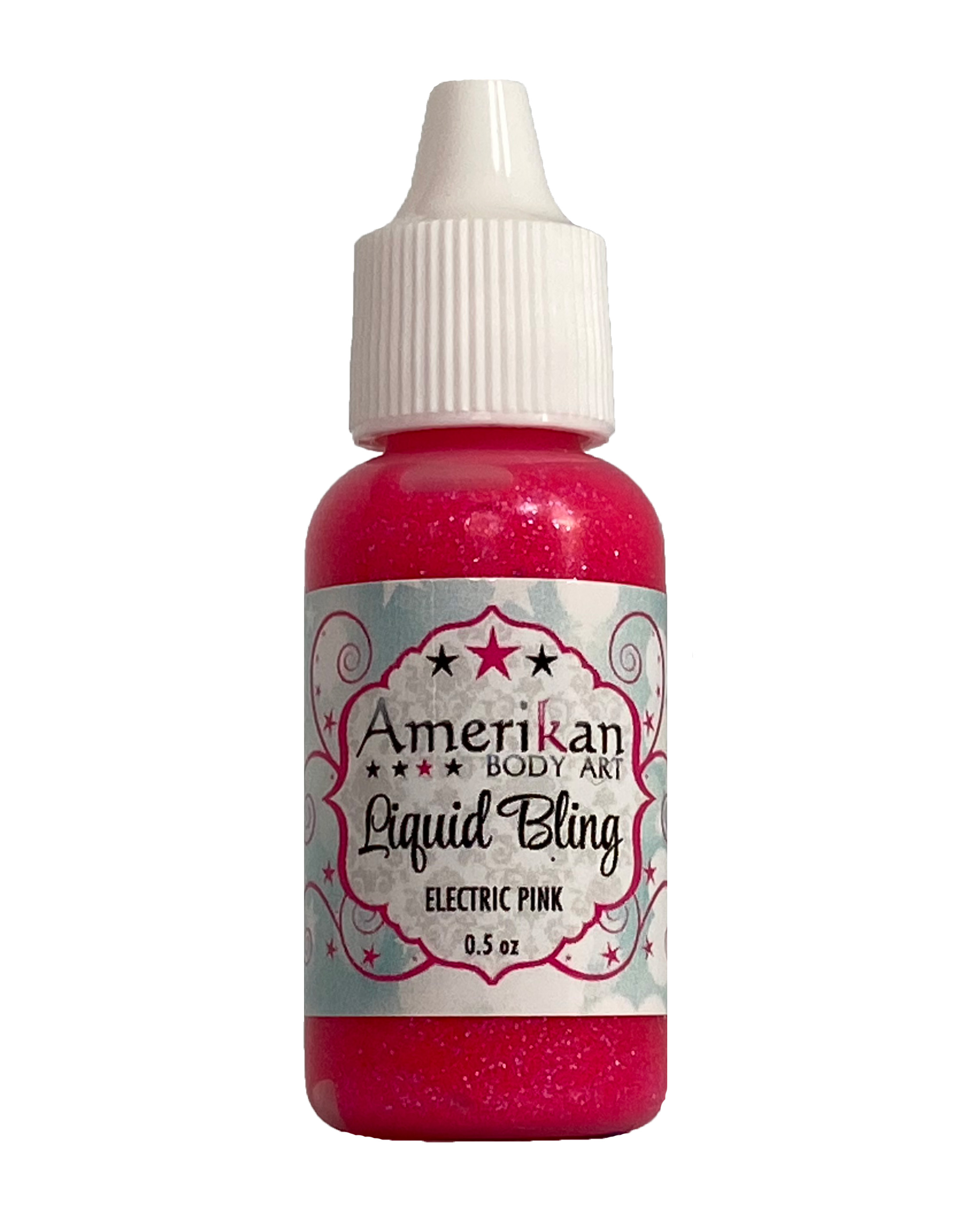 Electric Pink Liquid Bling 1/2oz