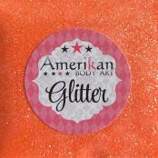 Electric Orange Glitter 1