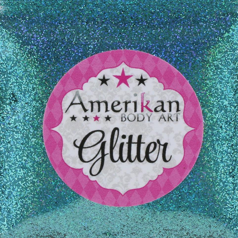 Holographic Turquoise Bulk Glitter 1