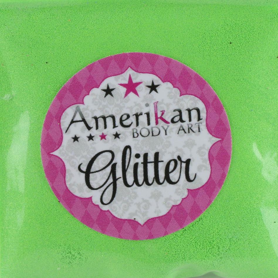 UV Green Fine Glitter 2