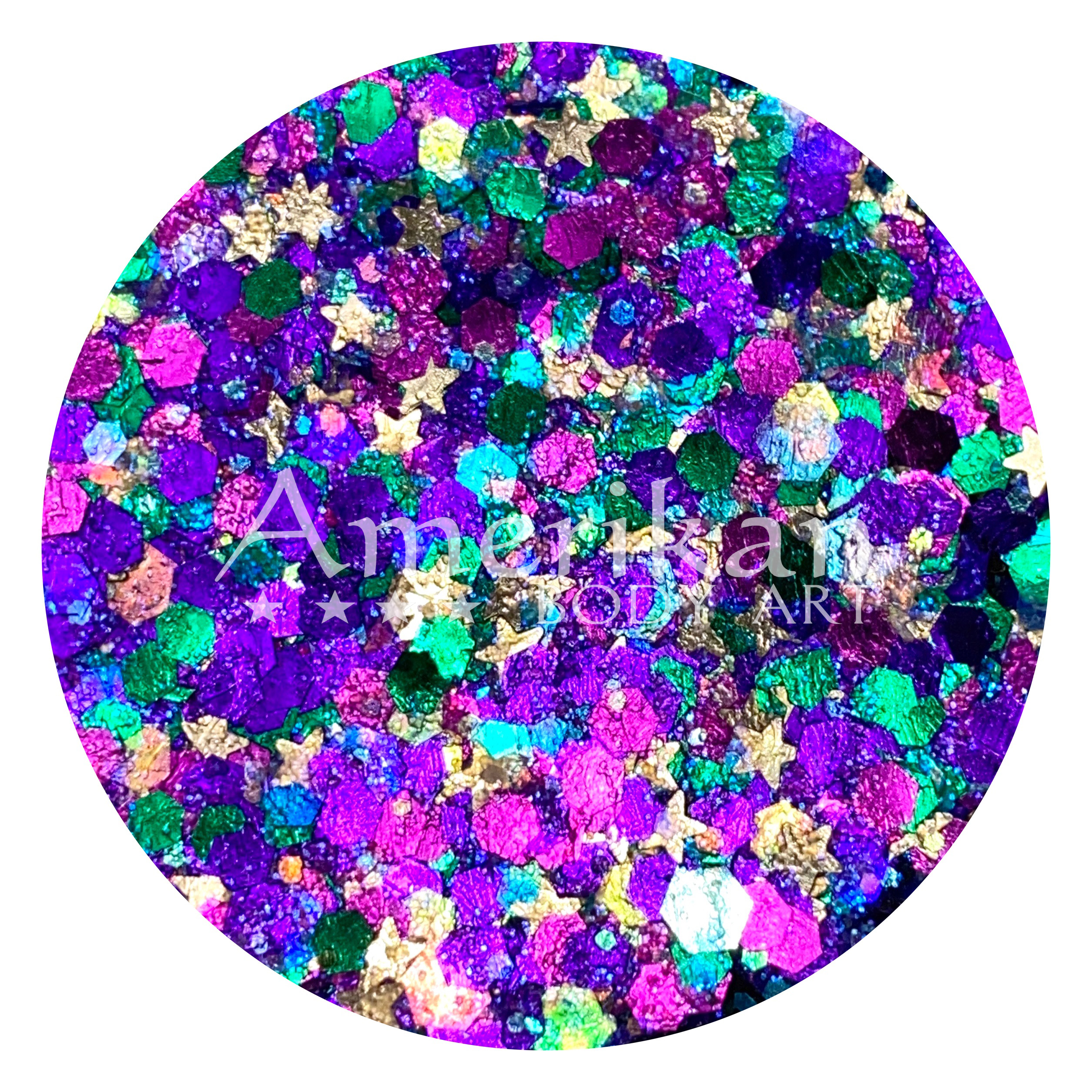 Mardi Gras Seasonal Glitter Creme