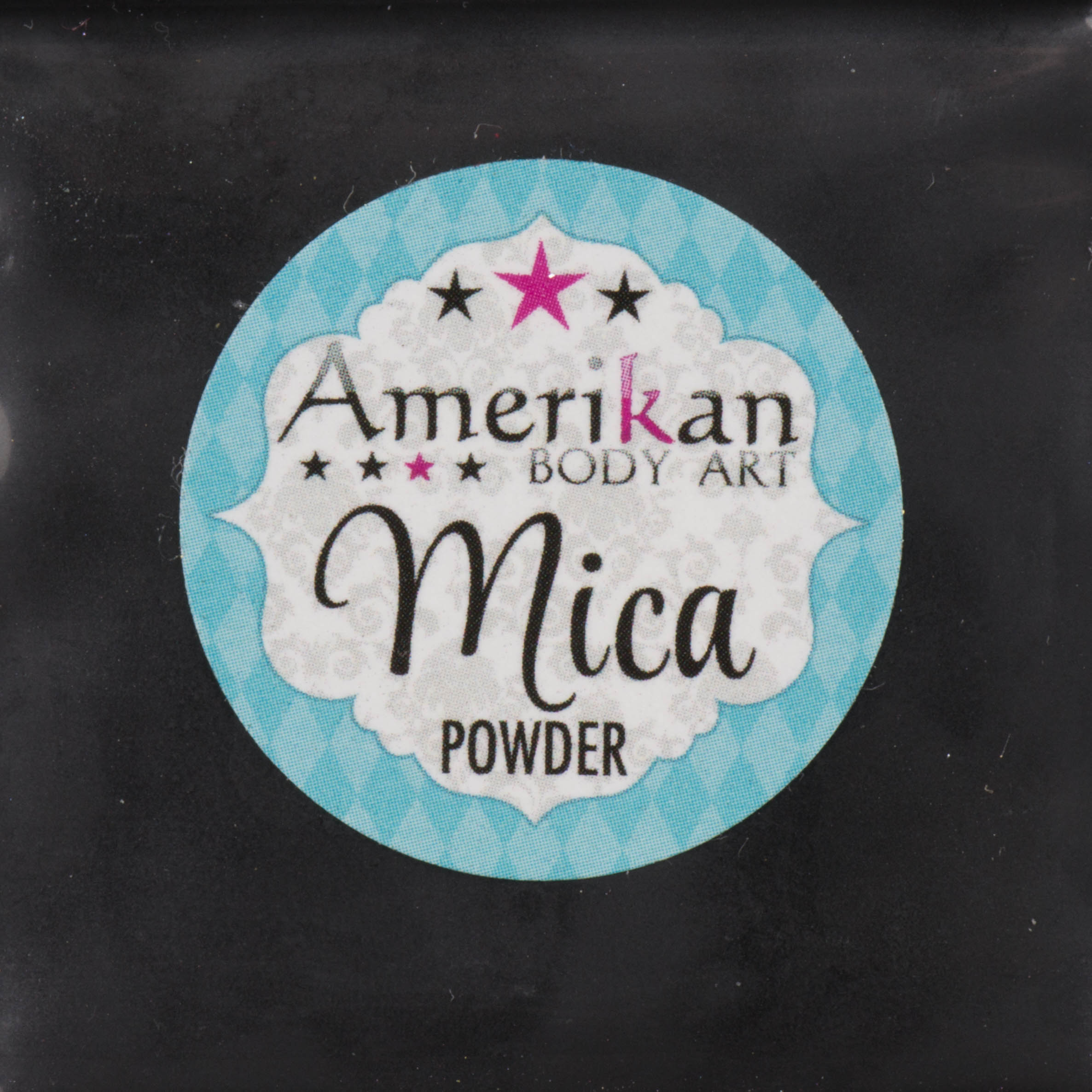 Pure Black Mica Powder 10g Jar
