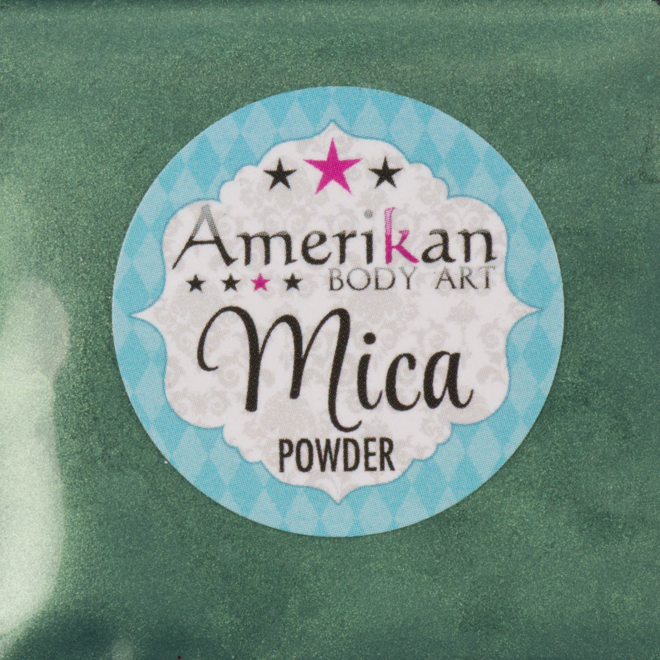 Rainforest Green Mica Powder 10g Jar